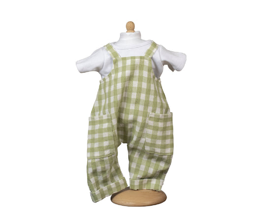 Gingham Overall & Tee